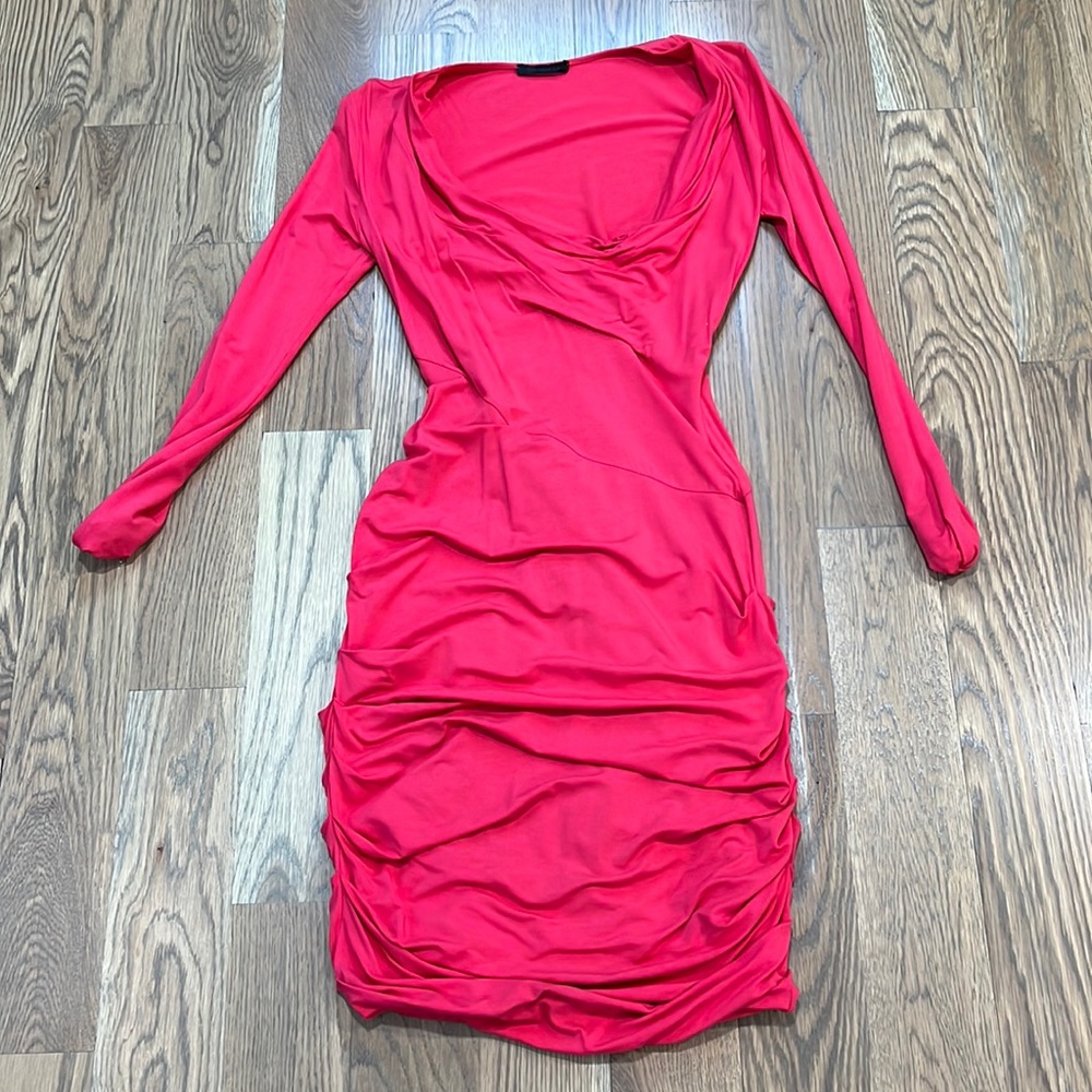 Pinko red dress Sz M